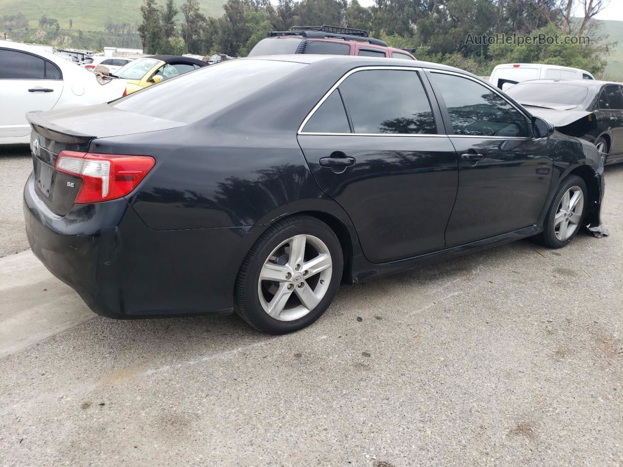 2013 Toyota Camry L Black vin: 4T1BF1FK9DU235674