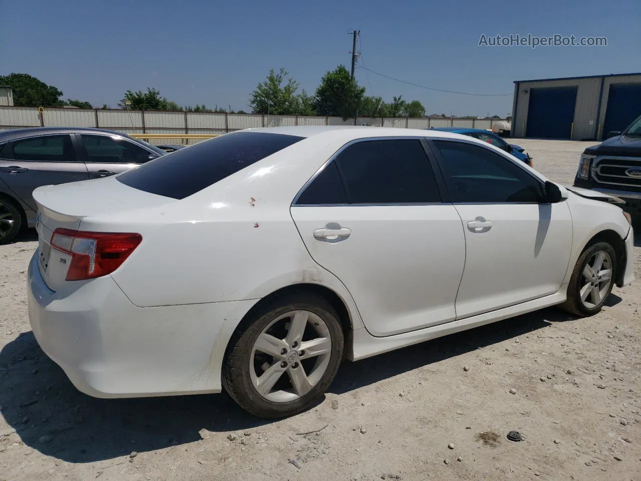 2013 Toyota Camry L White vin: 4T1BF1FK9DU239871