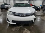 2013 Toyota Camry L White vin: 4T1BF1FK9DU276242