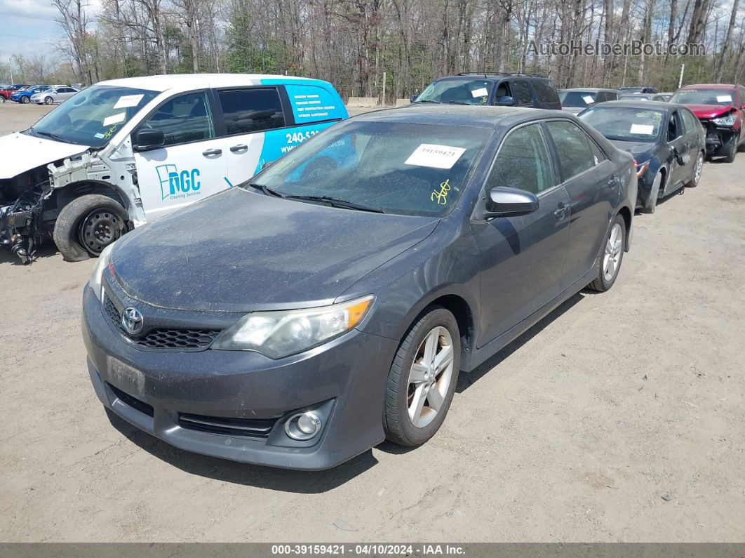 2013 Toyota Camry Se Gray vin: 4T1BF1FK9DU670162