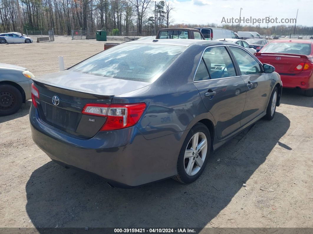 2013 Toyota Camry Se Gray vin: 4T1BF1FK9DU670162