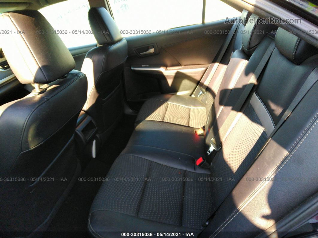 2013 Toyota Camry Se Черный vin: 4T1BF1FK9DU695417