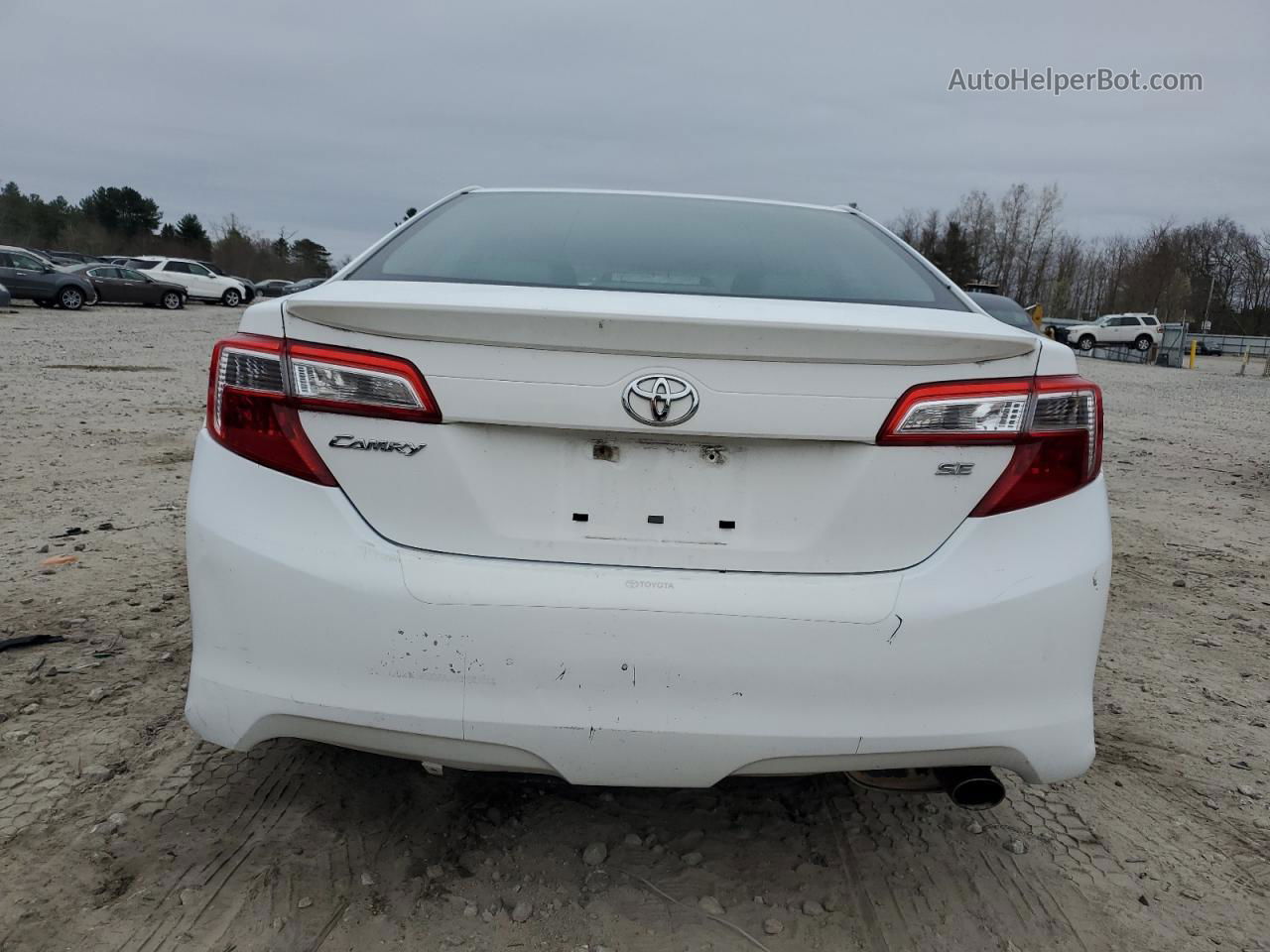 2013 Toyota Camry L White vin: 4T1BF1FK9DU722275