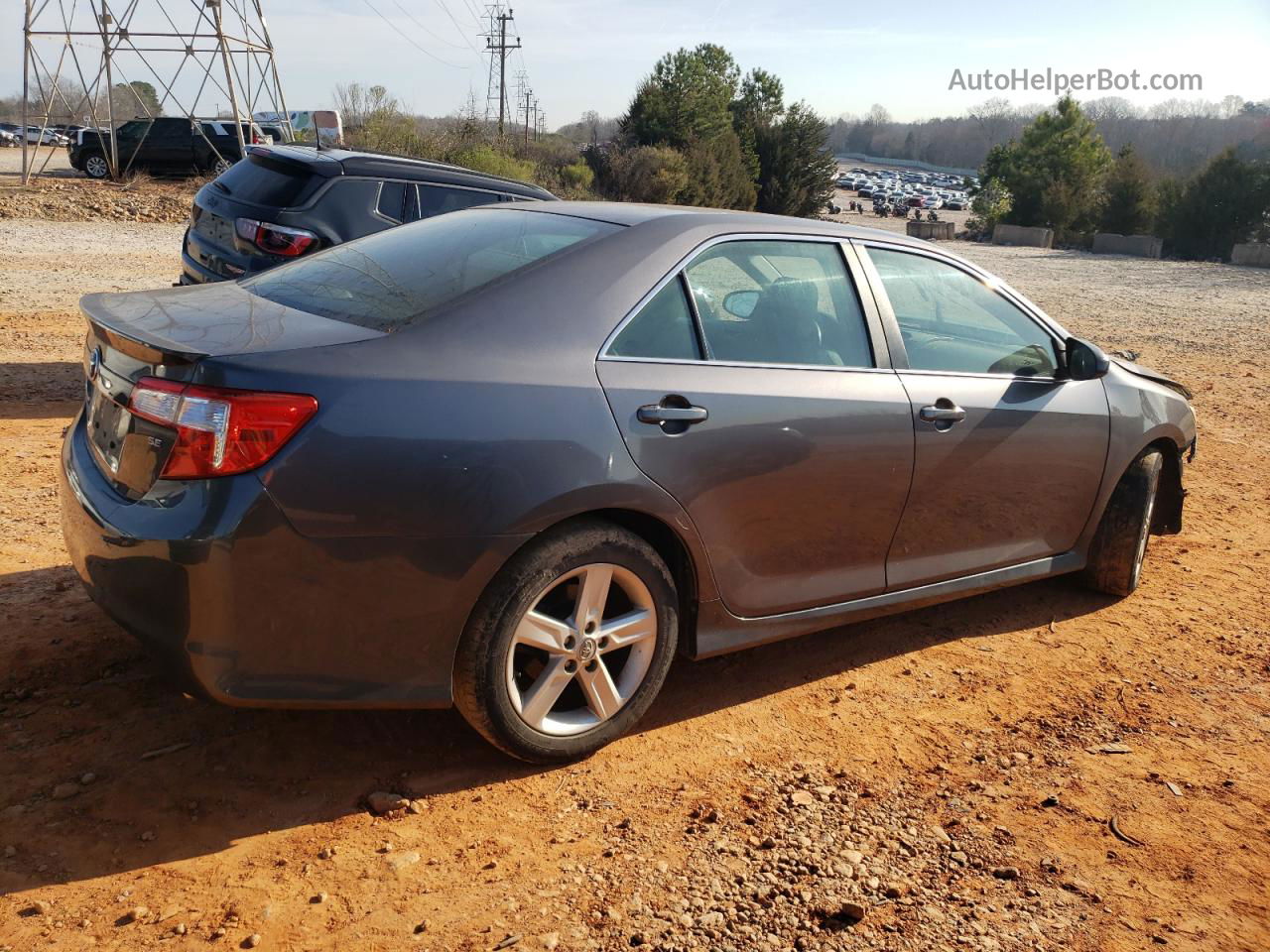 2014 Toyota Camry L Серый vin: 4T1BF1FK9EU361986