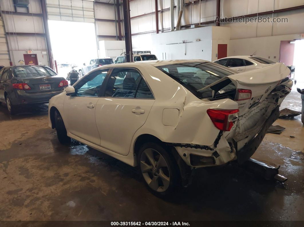 2014 Toyota Camry Se Sport White vin: 4T1BF1FK9EU436623