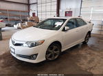 2014 Toyota Camry Se Sport White vin: 4T1BF1FK9EU436623