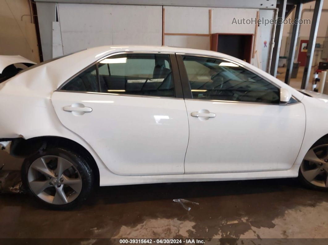 2014 Toyota Camry Se Sport White vin: 4T1BF1FK9EU436623