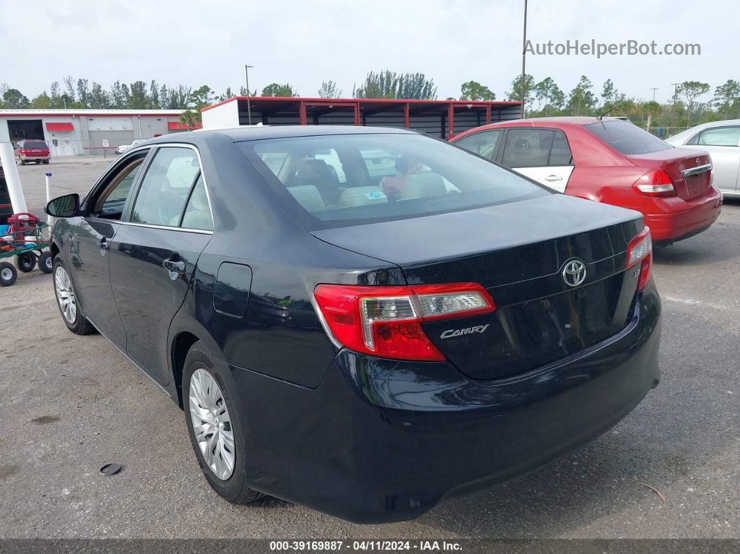 2014 Toyota Camry Le Черный vin: 4T1BF1FK9EU463353