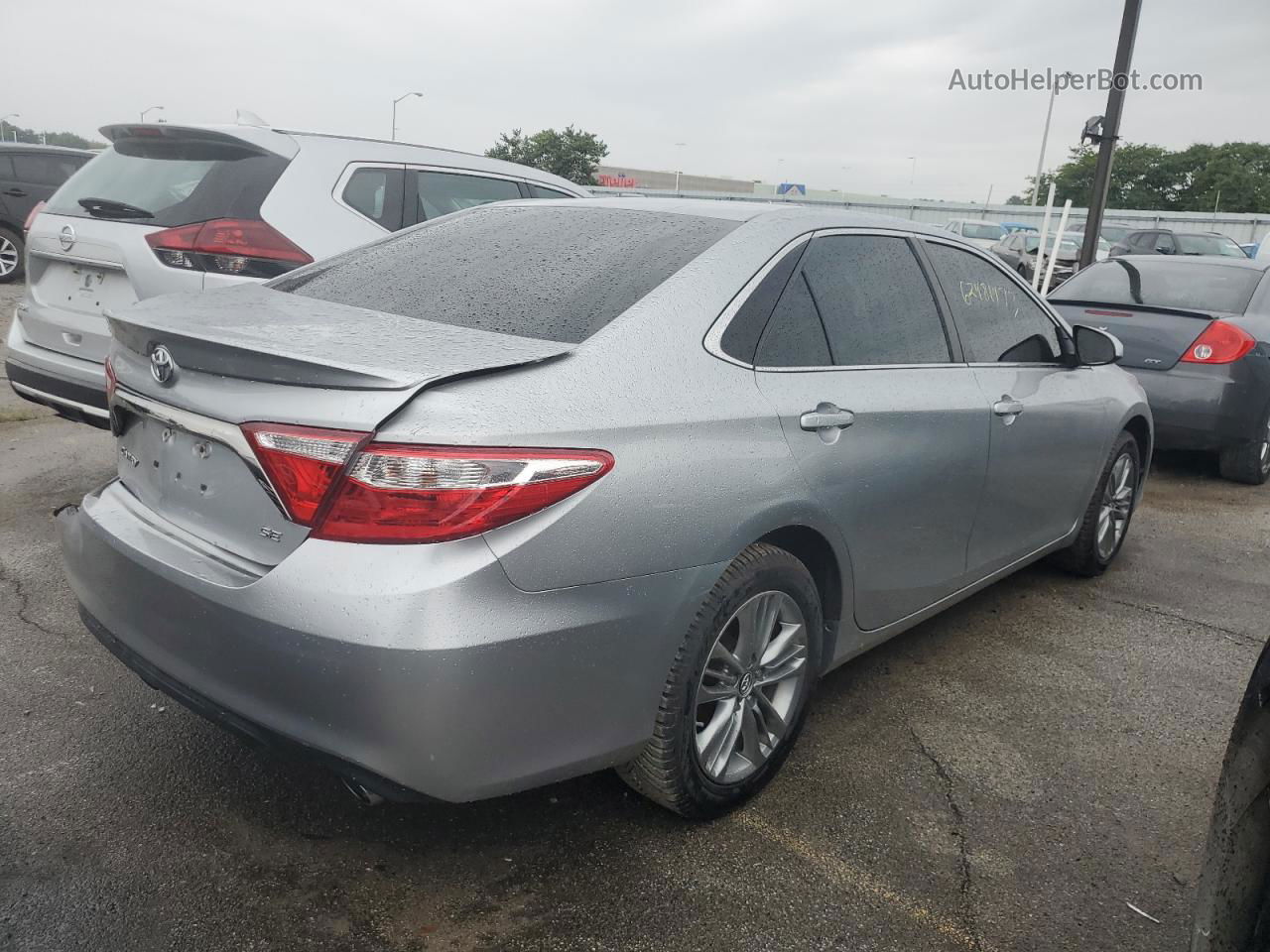 2016 Toyota Camry Le Silver vin: 4T1BF1FK9GU123803