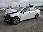 2016 Toyota Camry Le White vin: 4T1BF1FK9GU127334