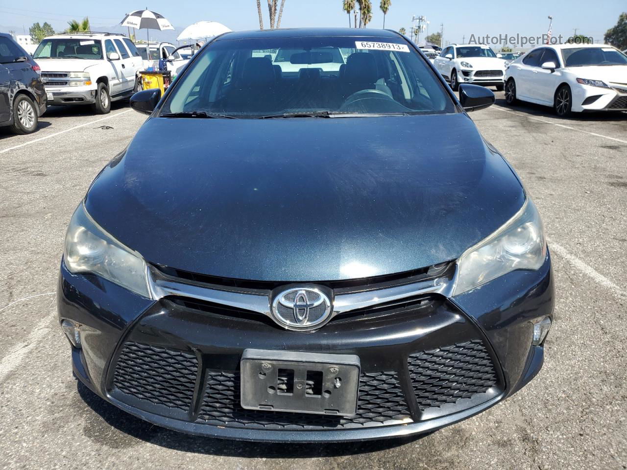 2016 Toyota Camry Le Blue vin: 4T1BF1FK9GU129181