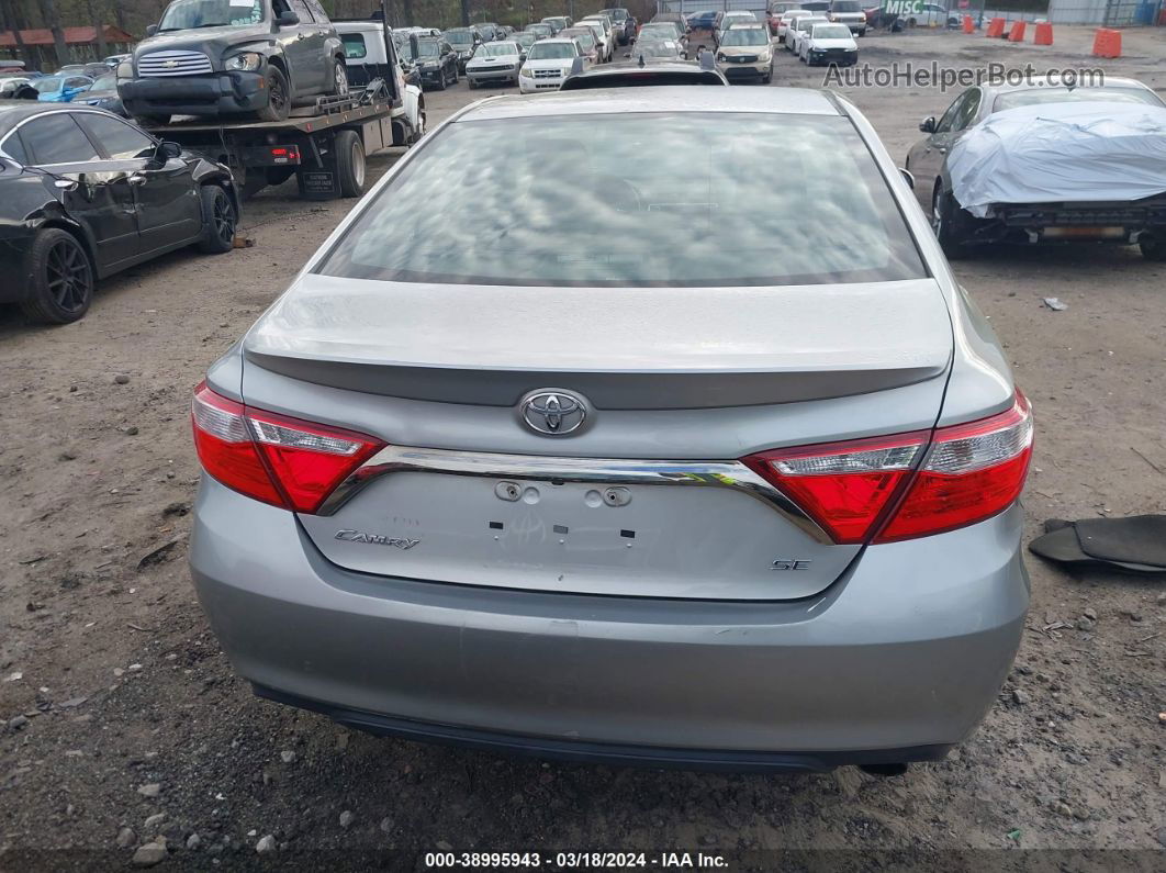 2016 Toyota Camry Se Silver vin: 4T1BF1FK9GU129990