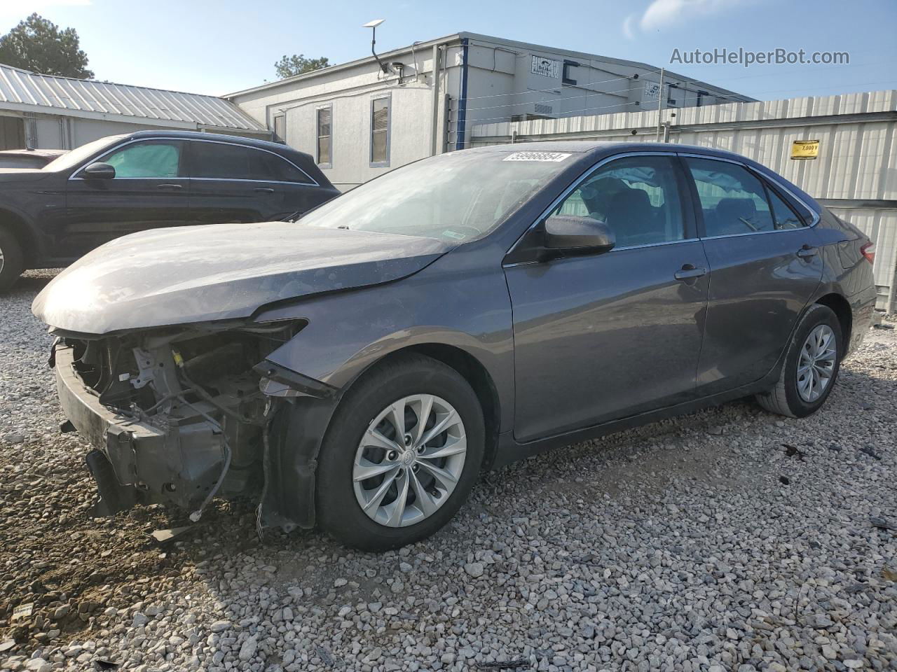 2016 Toyota Camry Le Gray vin: 4T1BF1FK9GU133912