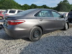 2016 Toyota Camry Le Gray vin: 4T1BF1FK9GU133912