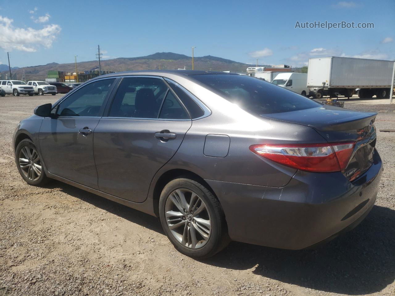 2016 Toyota Camry Le Серый vin: 4T1BF1FK9GU166747