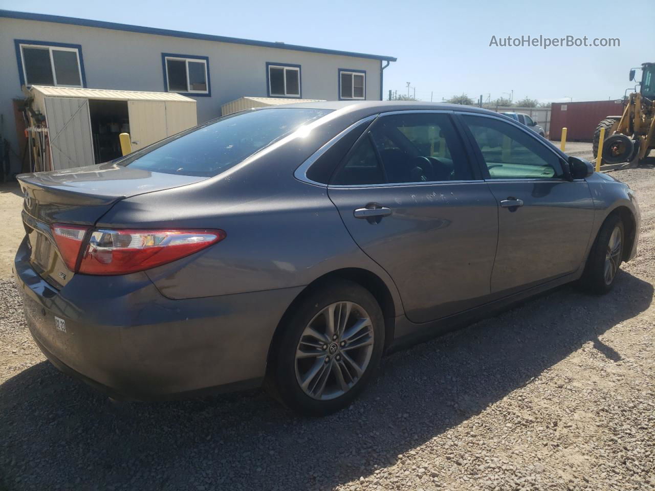 2016 Toyota Camry Le Серый vin: 4T1BF1FK9GU166747