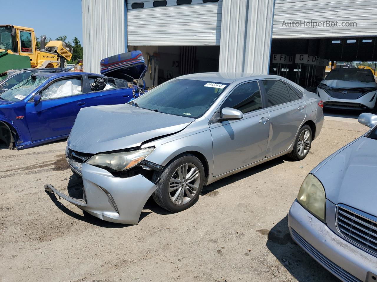 2016 Toyota Camry Le Silver vin: 4T1BF1FK9GU204929