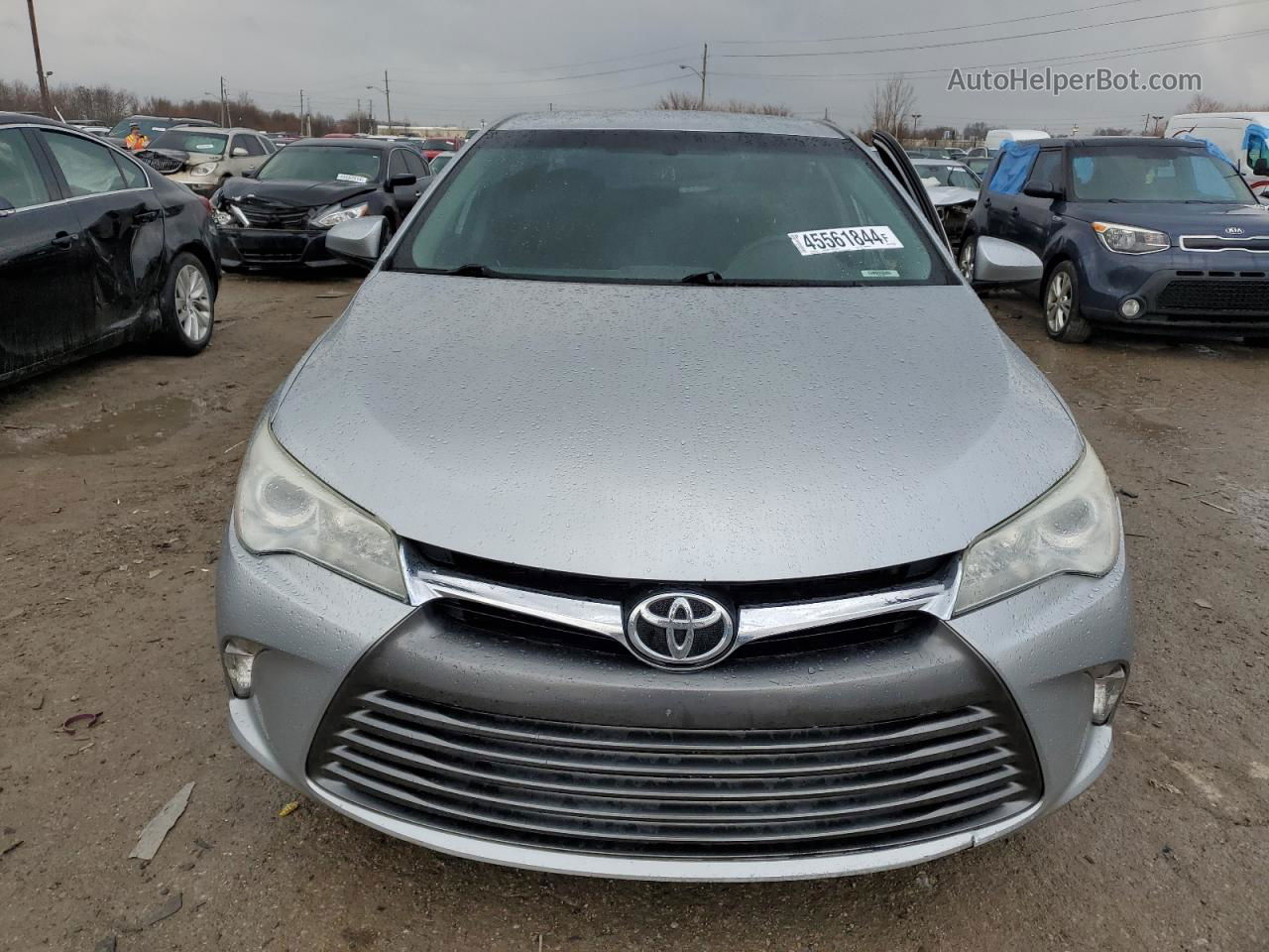 2016 Toyota Camry Le Silver vin: 4T1BF1FK9GU253922