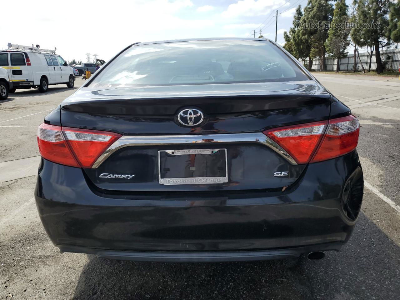 2016 Toyota Camry Le Черный vin: 4T1BF1FK9GU501070