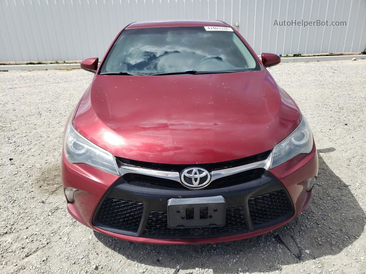 2016 Toyota Camry Le Burgundy vin: 4T1BF1FK9GU527703