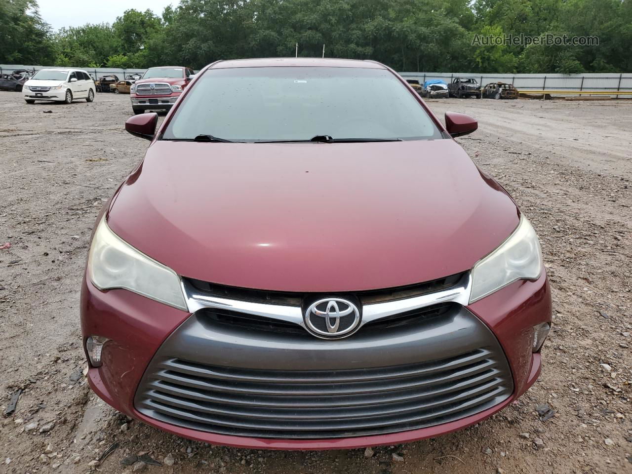 2016 Toyota Camry Le Burgundy vin: 4T1BF1FK9GU531833