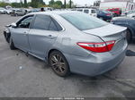 2016 Toyota Camry Se Gray vin: 4T1BF1FK9GU533484