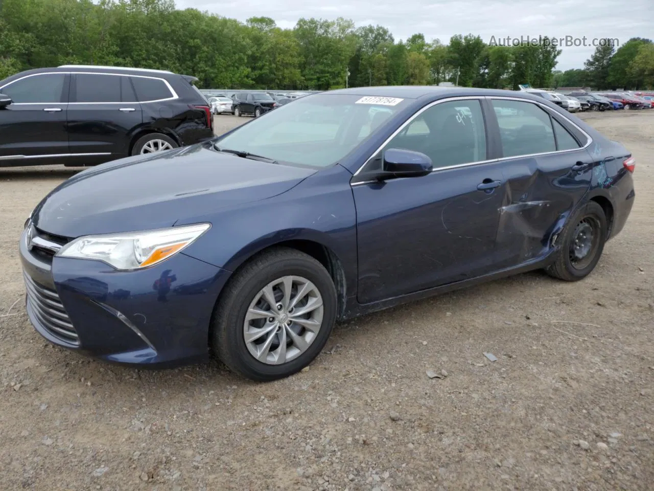 2016 Toyota Camry Le Blue vin: 4T1BF1FK9GU540872