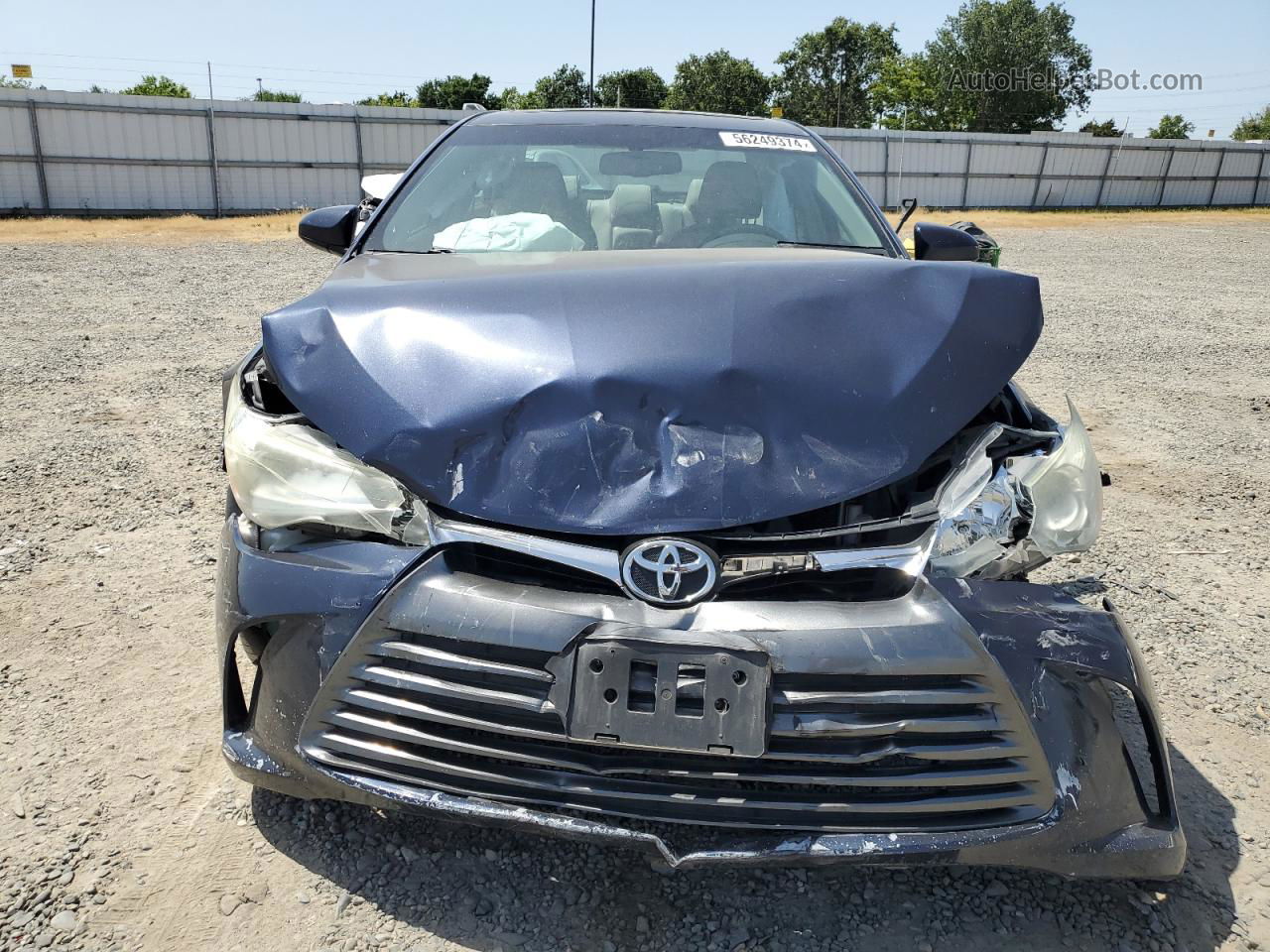 2016 Toyota Camry Le Blue vin: 4T1BF1FK9GU554240