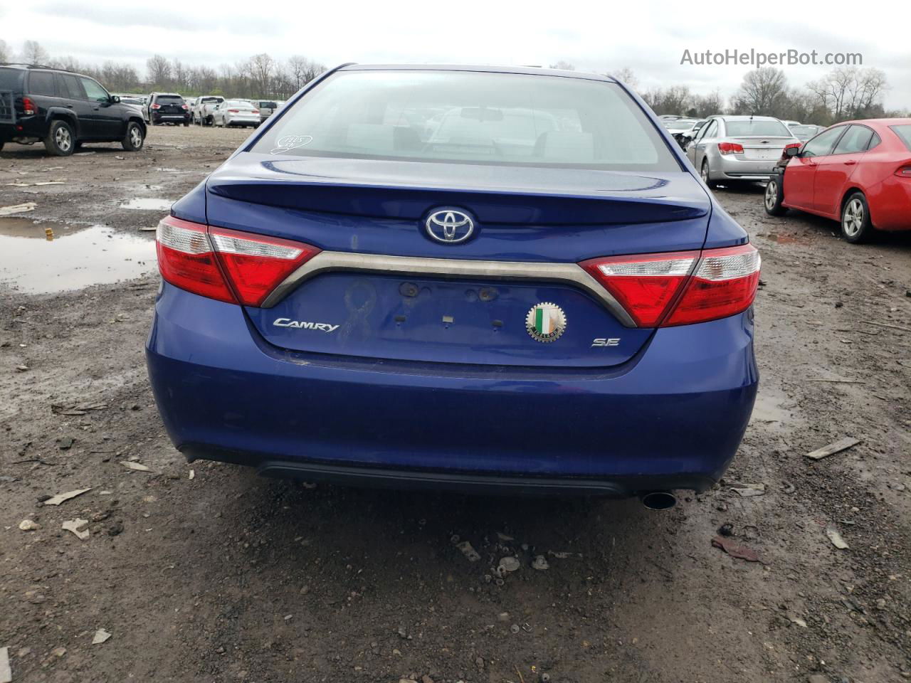 2016 Toyota Camry Le Blue vin: 4T1BF1FK9GU560037