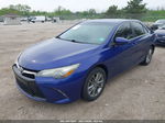 2016 Toyota Camry Se Blue vin: 4T1BF1FK9GU563231