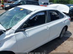 2016 Toyota Camry Se White vin: 4T1BF1FK9GU590560