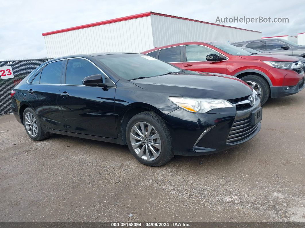 2016 Toyota Camry Xle Черный vin: 4T1BF1FK9GU614114