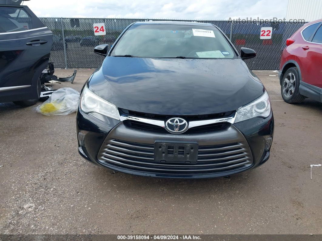 2016 Toyota Camry Xle Black vin: 4T1BF1FK9GU614114