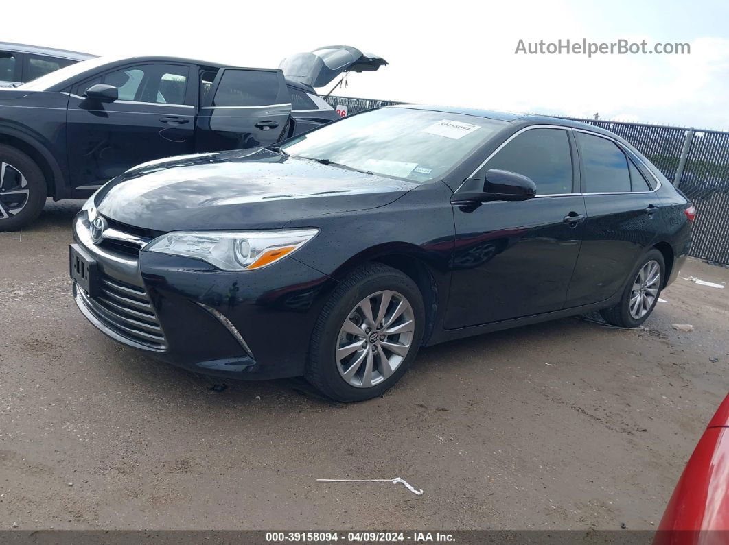 2016 Toyota Camry Xle Черный vin: 4T1BF1FK9GU614114