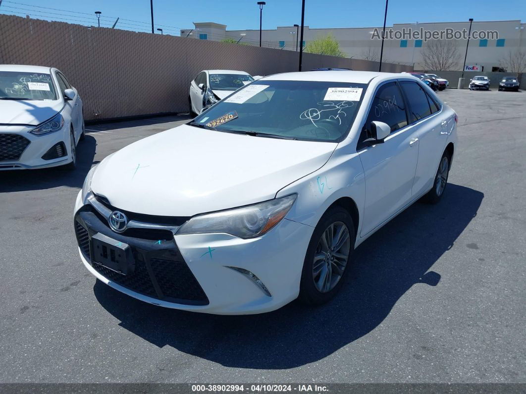 2017 Toyota Camry Se White vin: 4T1BF1FK9HU409233