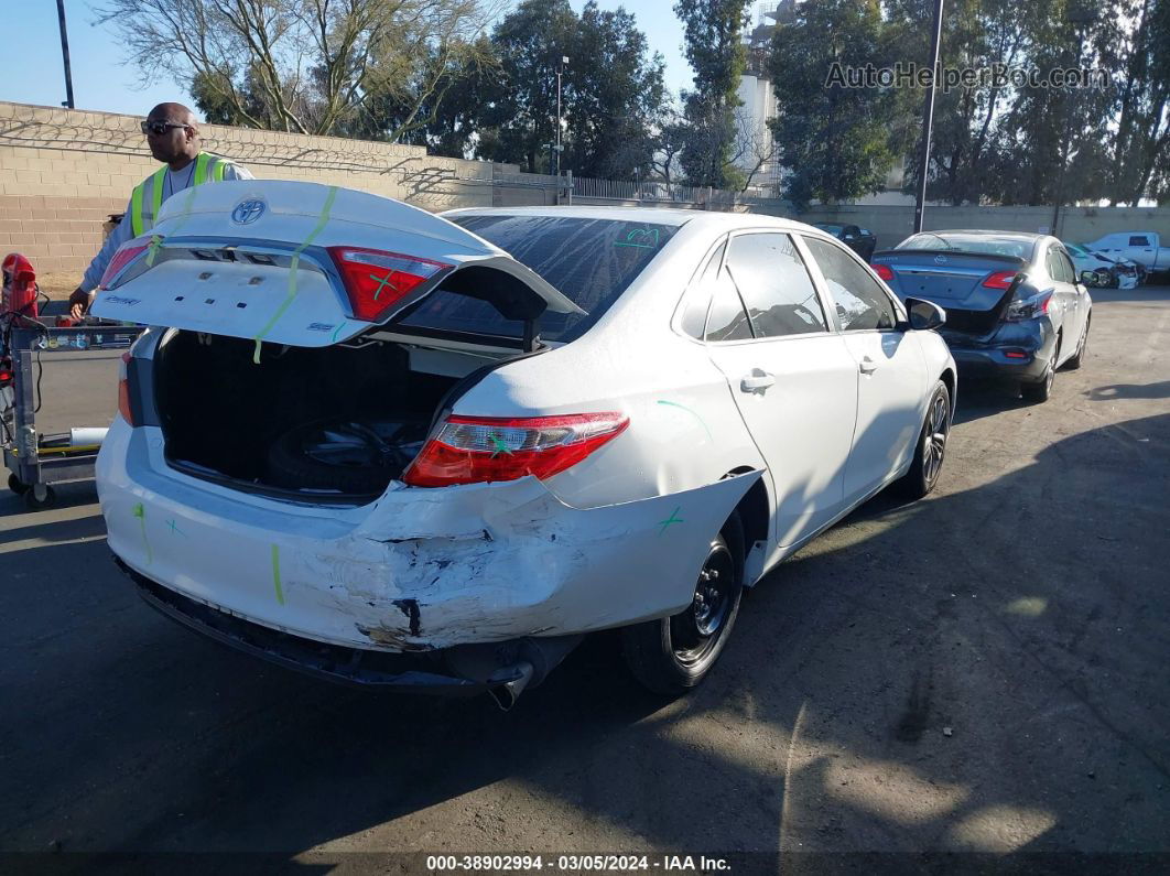 2017 Toyota Camry Se White vin: 4T1BF1FK9HU409233