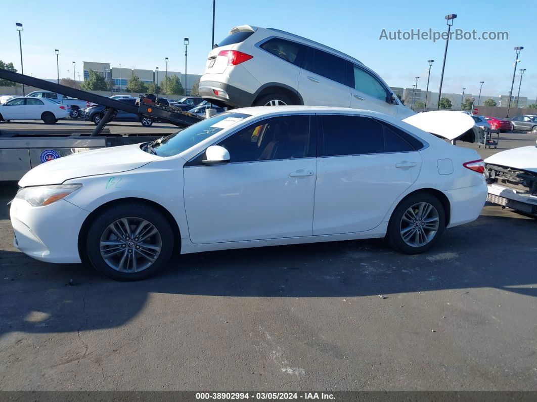 2017 Toyota Camry Se Белый vin: 4T1BF1FK9HU409233