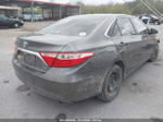 2017 Toyota Camry Le Gray vin: 4T1BF1FK9HU629875