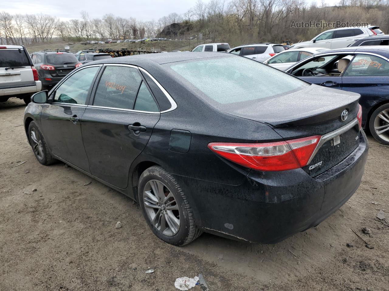 2017 Toyota Camry Le Black vin: 4T1BF1FK9HU632467