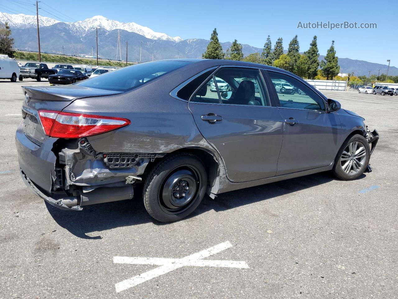 2017 Toyota Camry Le Charcoal vin: 4T1BF1FK9HU644053