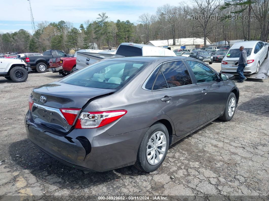 2017 Toyota Camry Le Silver vin: 4T1BF1FK9HU707006