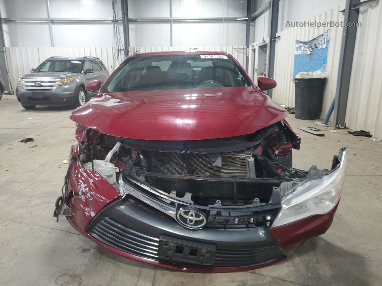 2017 Toyota Camry Le Red vin: 4T1BF1FK9HU708978