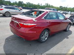 2017 Toyota Camry Se Red vin: 4T1BF1FK9HU725571