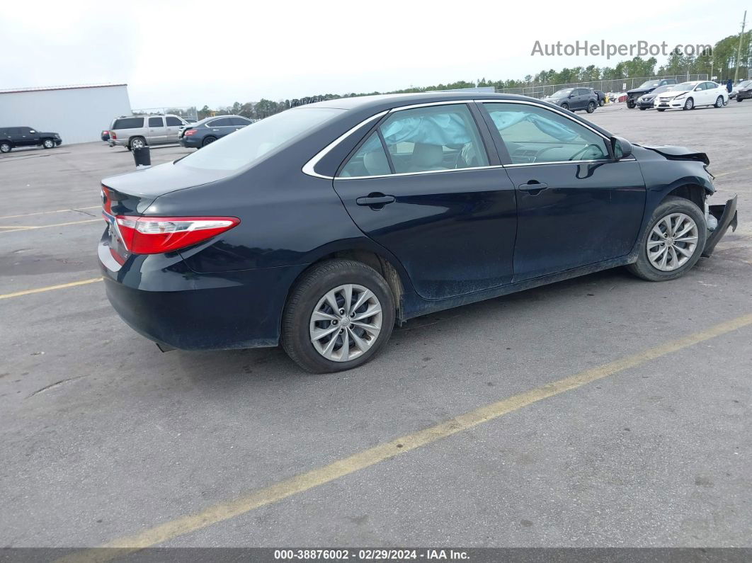 2017 Toyota Camry Le Black vin: 4T1BF1FK9HU729300