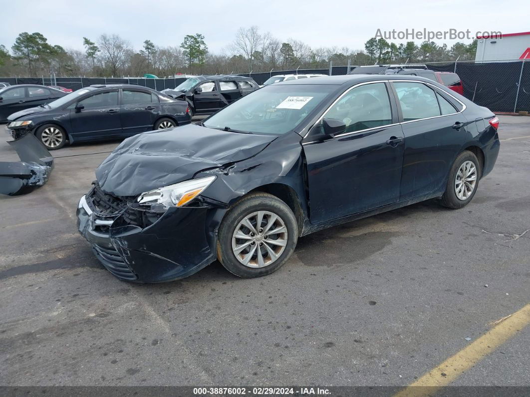 2017 Toyota Camry Le Black vin: 4T1BF1FK9HU729300