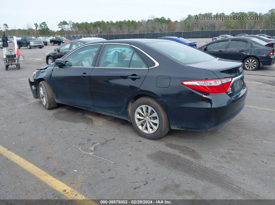 2017 Toyota Camry Le Black vin: 4T1BF1FK9HU729300