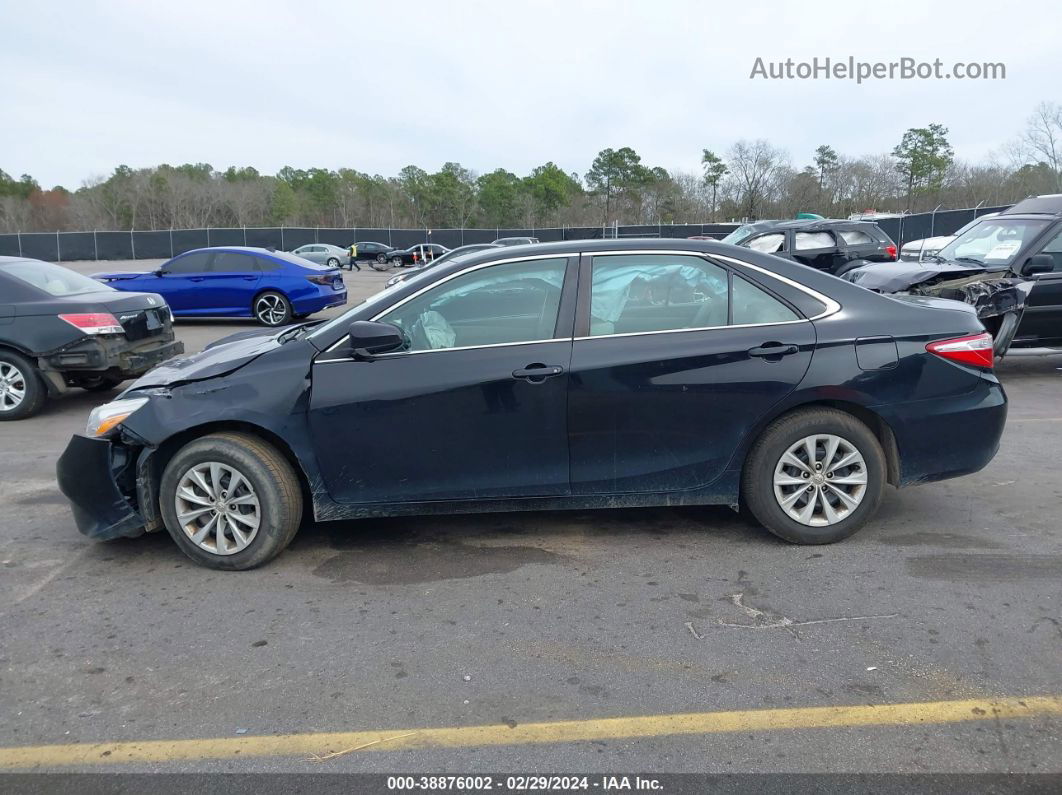 2017 Toyota Camry Le Black vin: 4T1BF1FK9HU729300