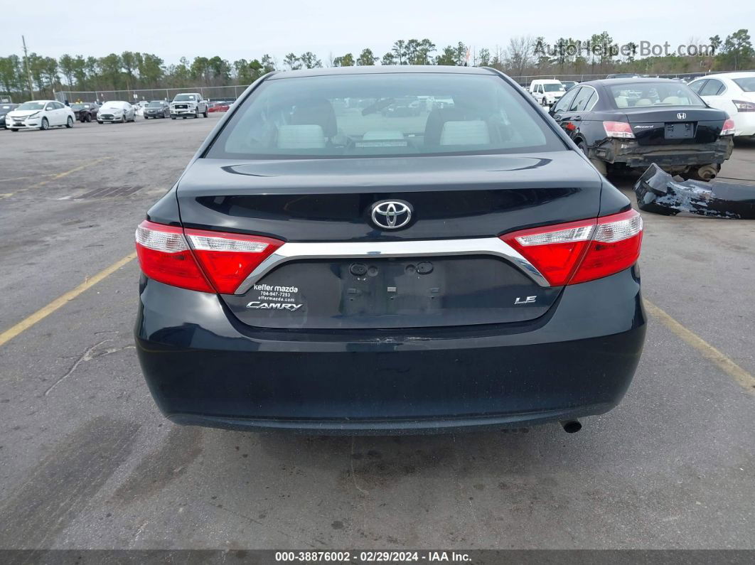 2017 Toyota Camry Le Black vin: 4T1BF1FK9HU729300