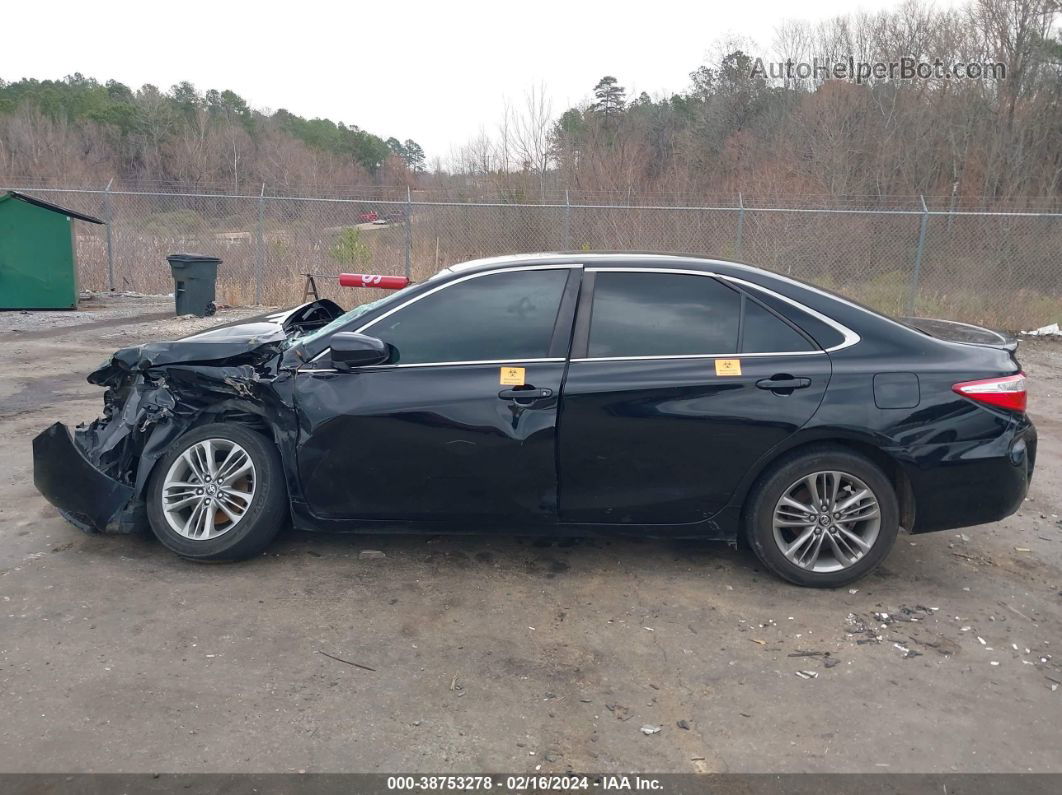 2017 Toyota Camry Se Black vin: 4T1BF1FK9HU787746