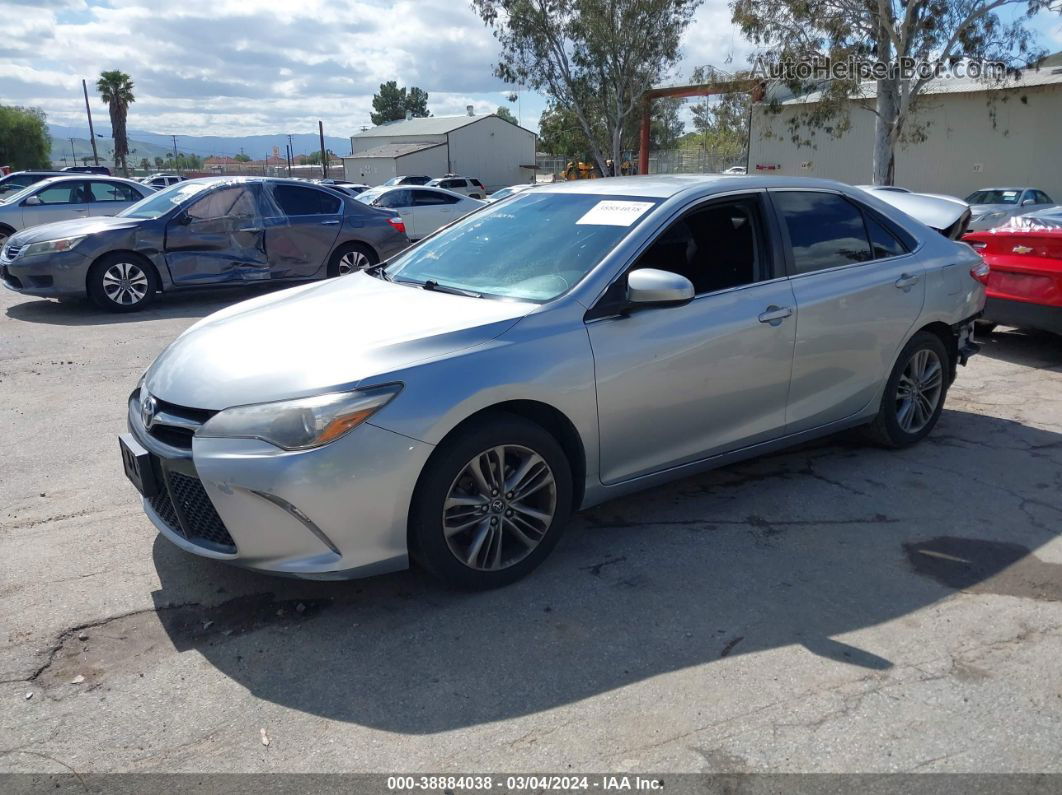 2017 Toyota Camry Se Silver vin: 4T1BF1FK9HU807171